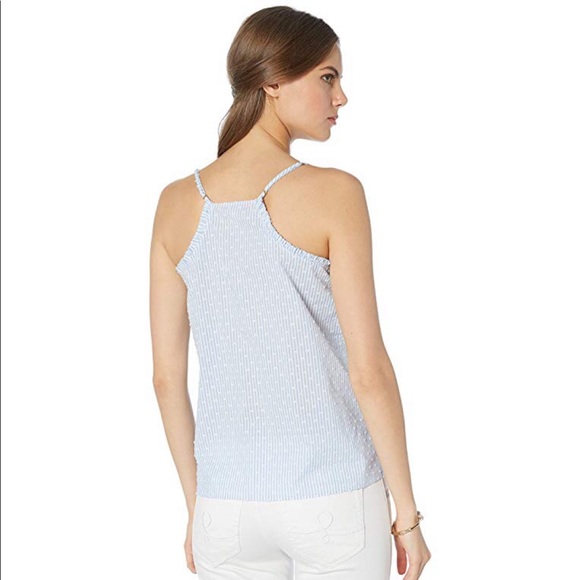 NWT Lilly Pulitzer Ruffled Dusk Top - Picture 2 of 5